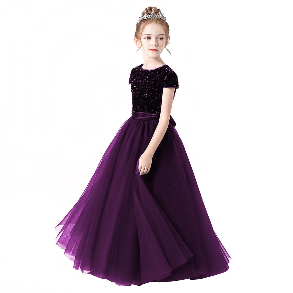 Sparkle Tulle Flower Girl Dress