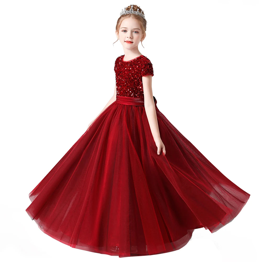 Sparkle Tulle Flower Girl Dress
