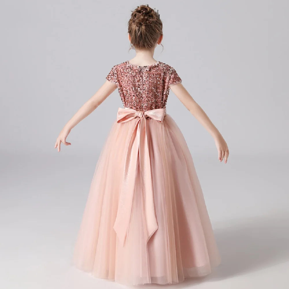 Sparkle Tulle Flower Girl Dress