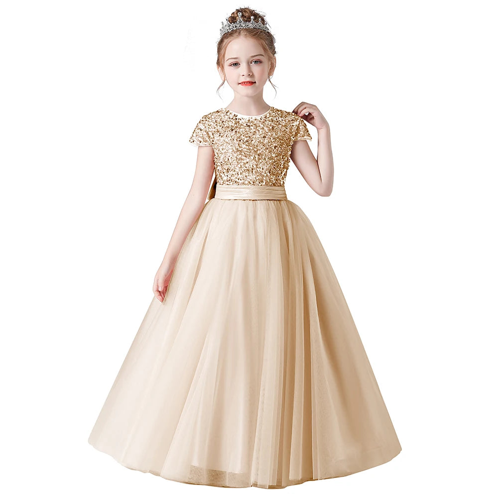 Sparkle Tulle Flower Girl Dress