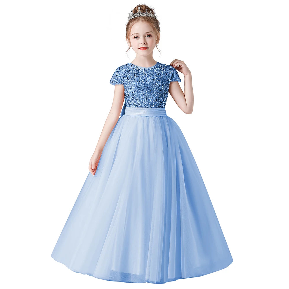 Sparkle Tulle Flower Girl Dress